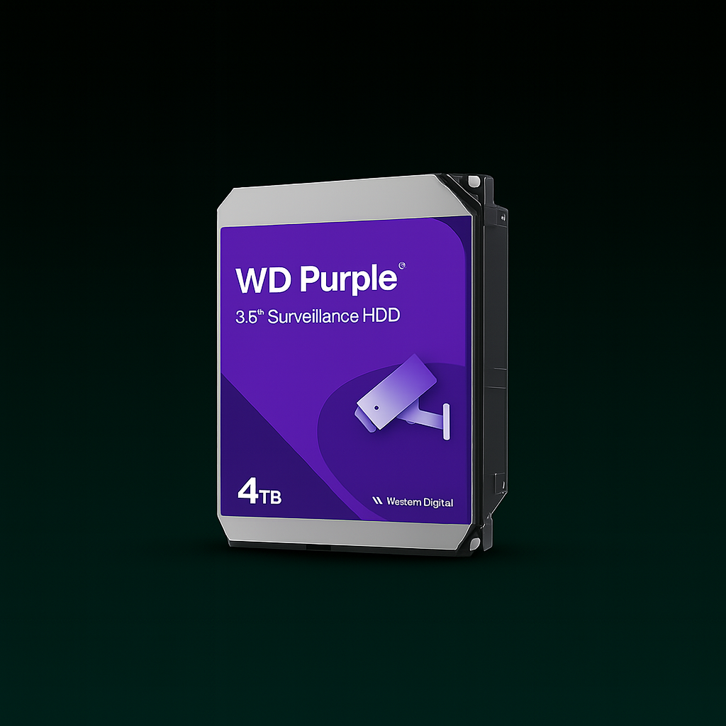 Tiandy WD Purple 4TB Surveillance Hard Drive
